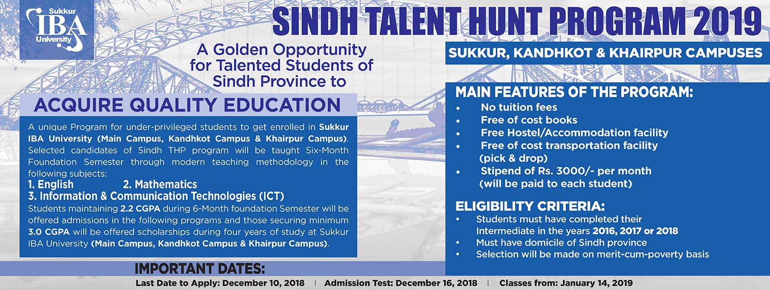 ... Array - sukkur iba university rh iba suk edu pk alternate ...